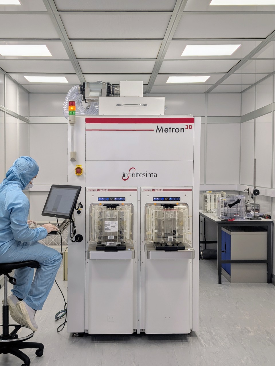 인피니티시마 메트론3D 인라인 웨이퍼 계측 시스템 [source=infinitesima]