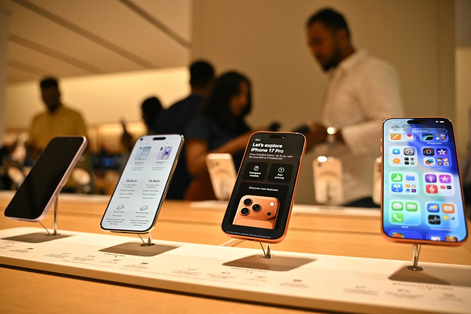 인도 벵갈루루 소재 애플 스토어 [사진=AFP통신]