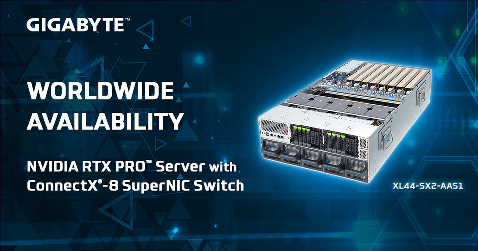 Accelerate the Next Era of Enterprise AI World's first NVIDIA RTX PRO Server with ConnectX-8 SuperNIC Switch.