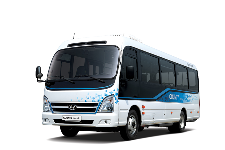 전기버스 '카운티 일렉트릭' [사진=현대차]
