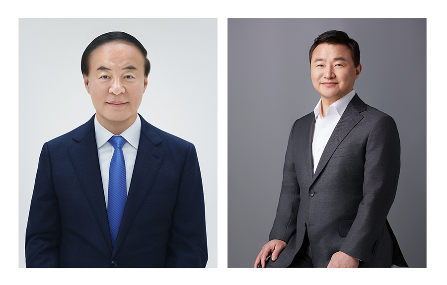 (왼쪽부터) 전영현 부회장, 노태문 사장 [사진=삼성전자]