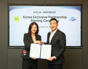메이머스트-H2O.ai, 국내 엔터프라이즈 AI 확대 위한 독점 파트너십 체... - 뉴스 썸네일 이미지